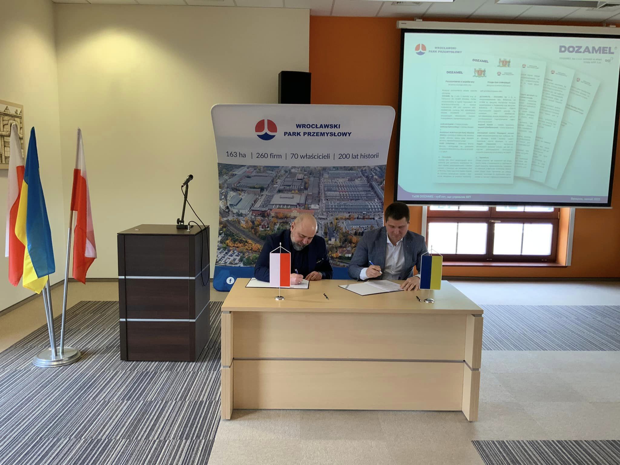 Establishing Close Cooperation: Cooperation Agreement between Vinnytsia City Council and Wroclaw Industrial Park Signed in Poland