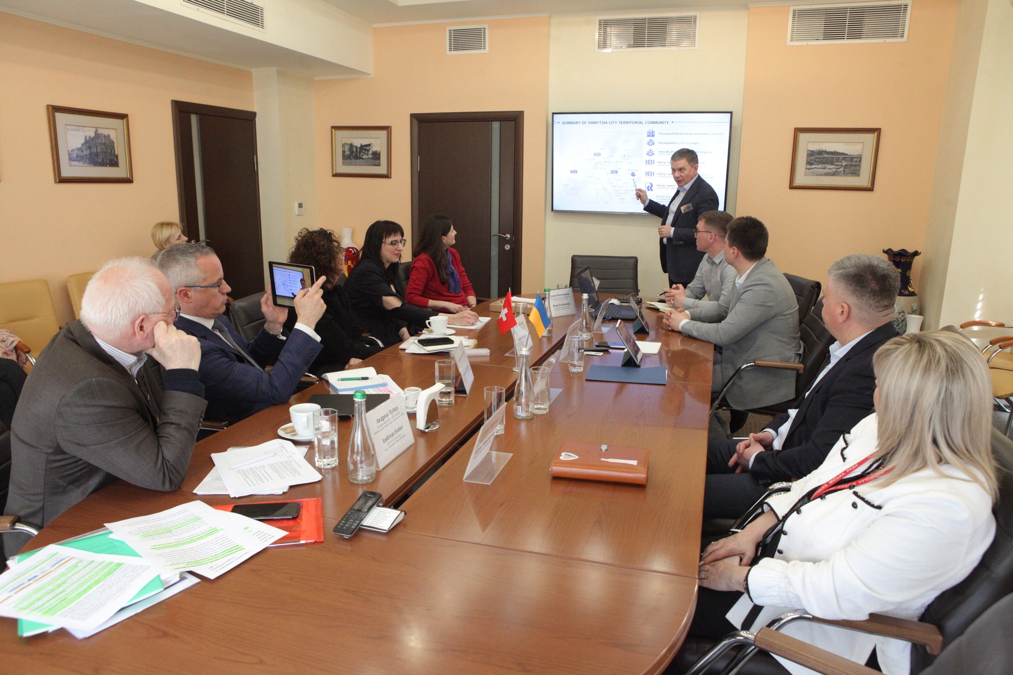 "The Dynamics of Vinnytsia Would Not Have Been Possible Without the Support of Switzerland and Zurich": Serhii Morhunov Met with Swiss Delegation