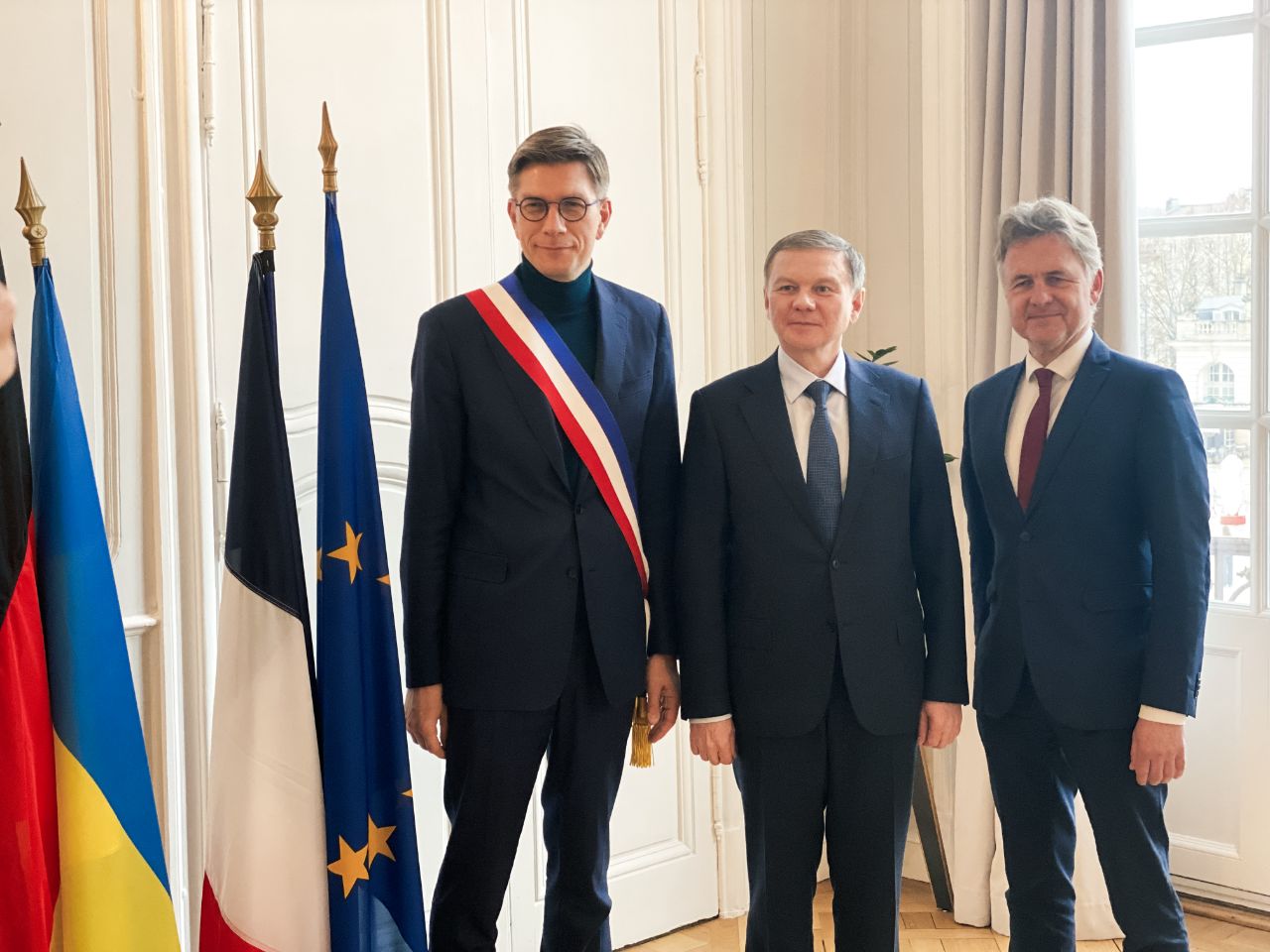 "We Continue to Build Communication Bridges with European Cities," Serhii Morhunov on Signing Trilateral Agreement with Nancy and Karlsruhe