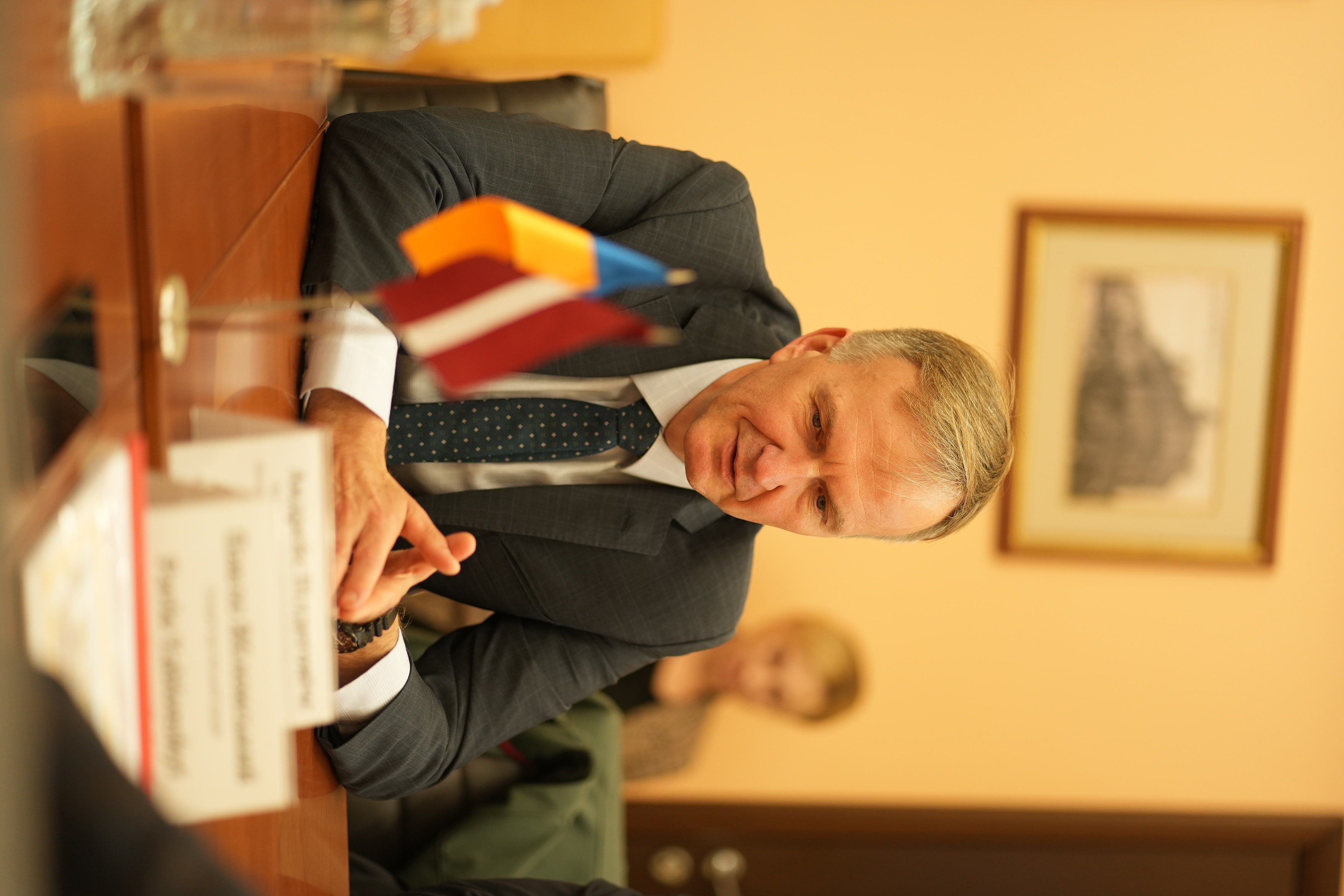 Зустріч із латвійською делегацією у міській раді
