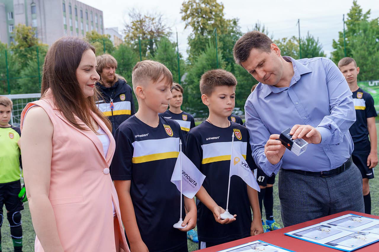 У Вінниці відбулося спецпогашення марки «Україно, вперед!»
