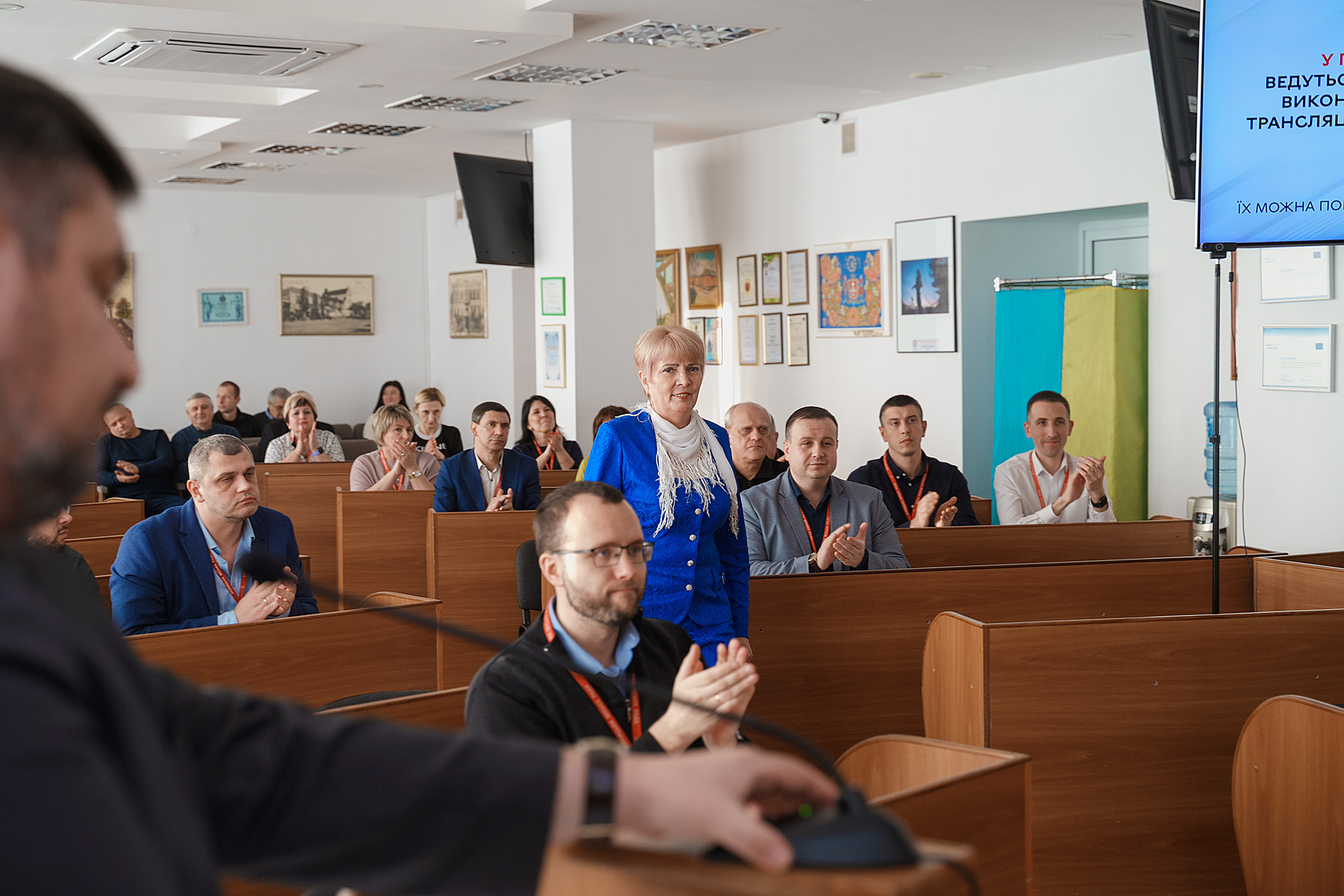 У Вінниці привітали працівників міської галузі енергетики з професійним днем