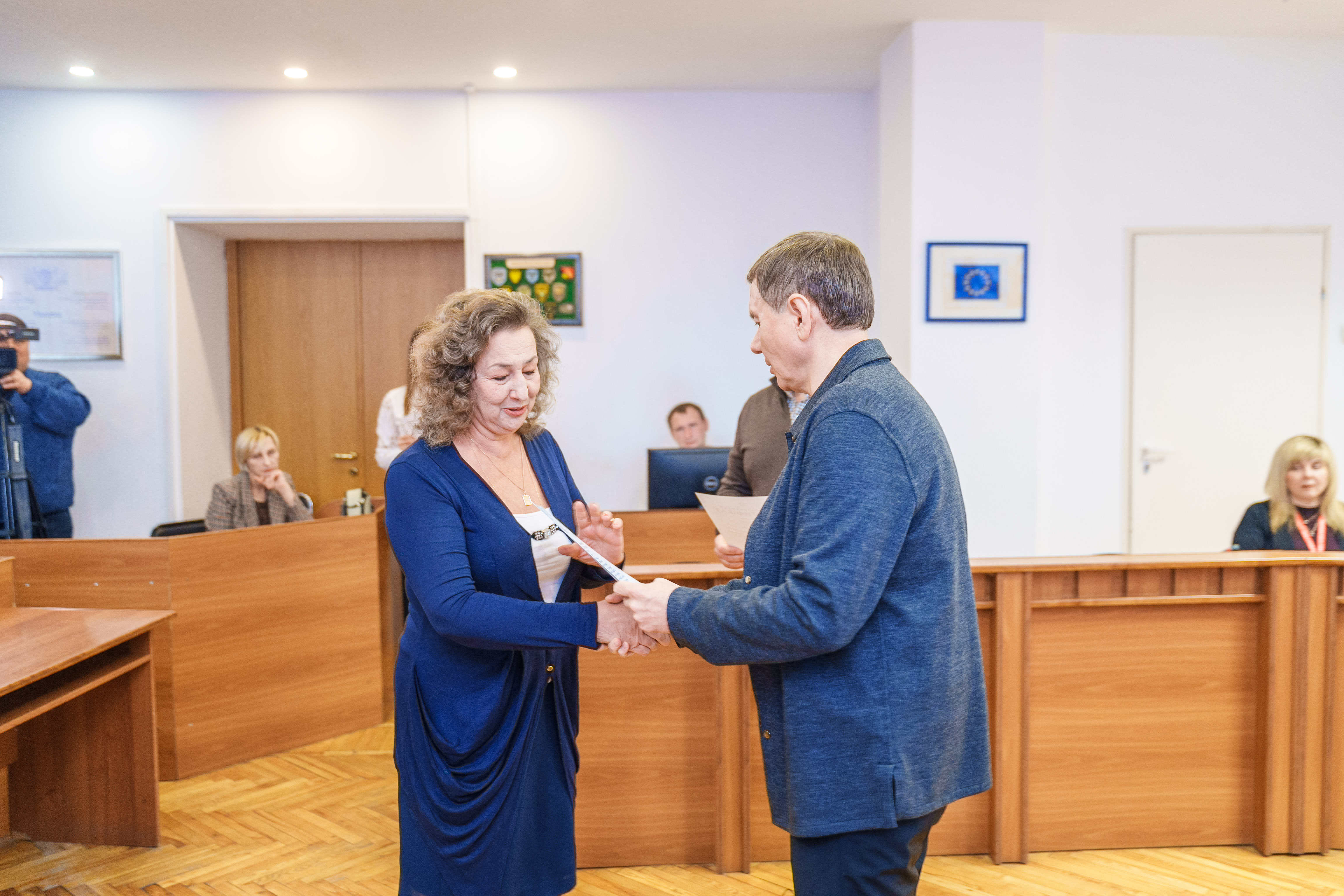 Міський голова Сергій Моргунов відзначив голів ОСББ, які належним чином облаштували приміщення для тимчасового перебування під час сигналу повітряної тривоги