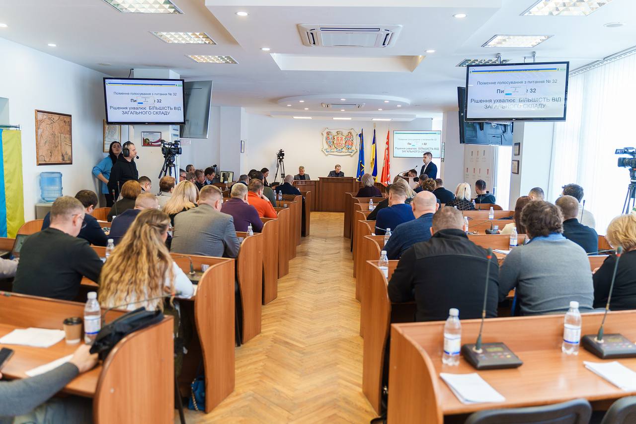 Підтримка військових та громадських організацій: ключові рішення пленарного засідання сесії Вінницької міської ради у лютому